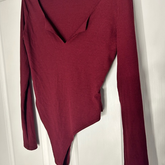 MESHKI BODYSUIT - WINE COLOUR - Picture 5 of 5